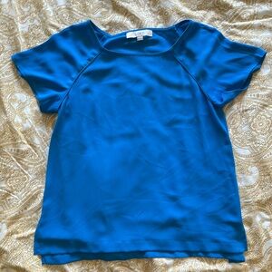 Women’s Loft Small Petite Blue Top